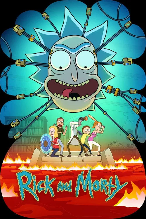Rick ve Morty afişi